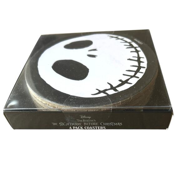 Disney Coaster Set Tim Burton Nightmare Before Christmas, Halloween Party - Picture 3 of 3